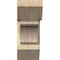 Ekena Millwork Legacy Slat Rough Sawn Bracket w/ Offset Brace, Douglas Fir, 8"W x 20"D x 20"H BKT0806X20X20LEC06RDF - alternate 4